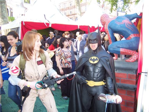 Picture -> My shoe meeting Batman
